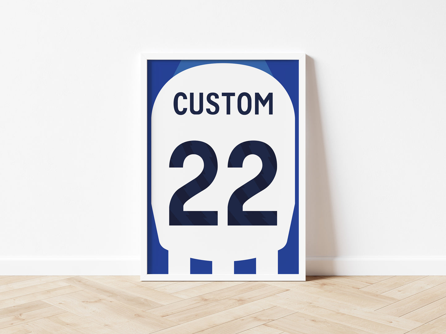 Brighton Custom Shirt A5 Print