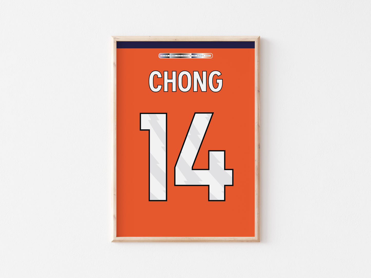 Luton Custom Shirt A5 Print