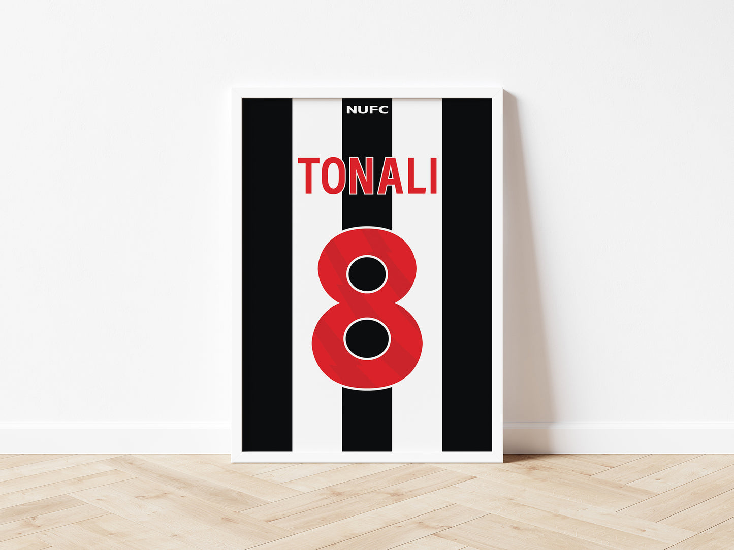 Newcastle Custom Shirt A5 Print