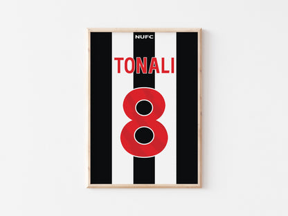 Newcastle Custom Shirt A5 Print