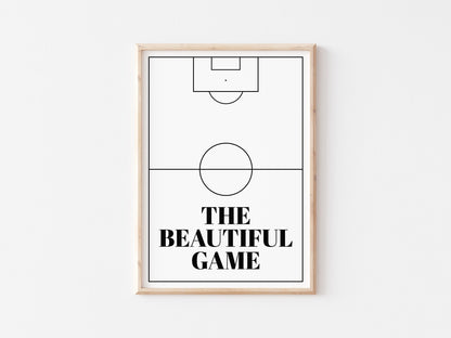 The Beautiful Game A4 Print