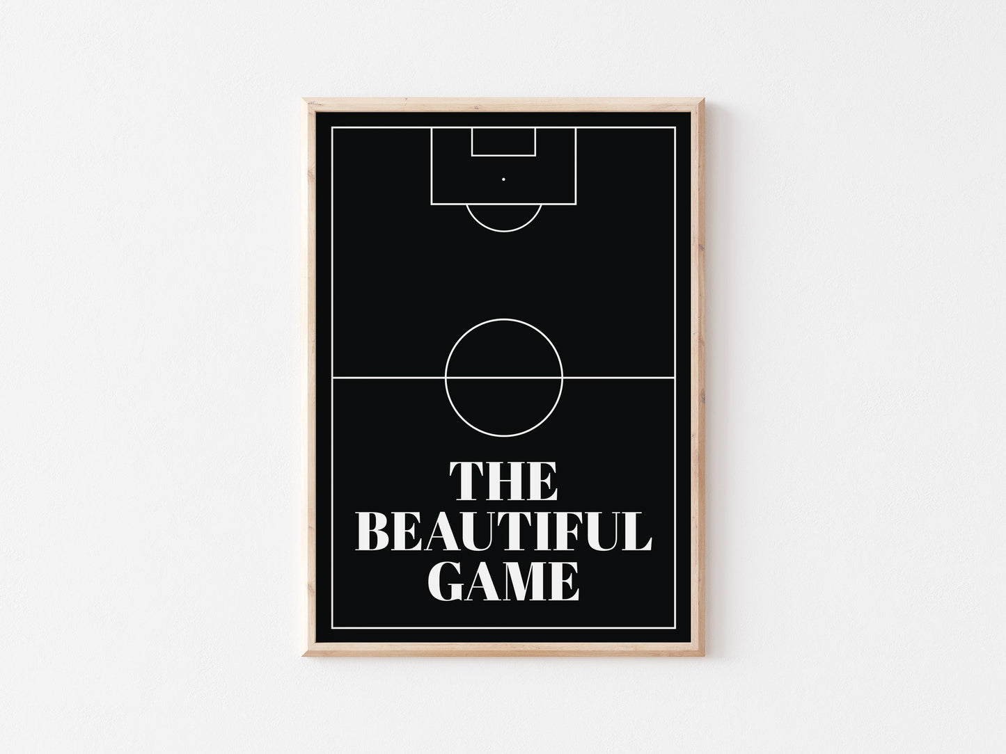 The Beautiful Game A4 Print