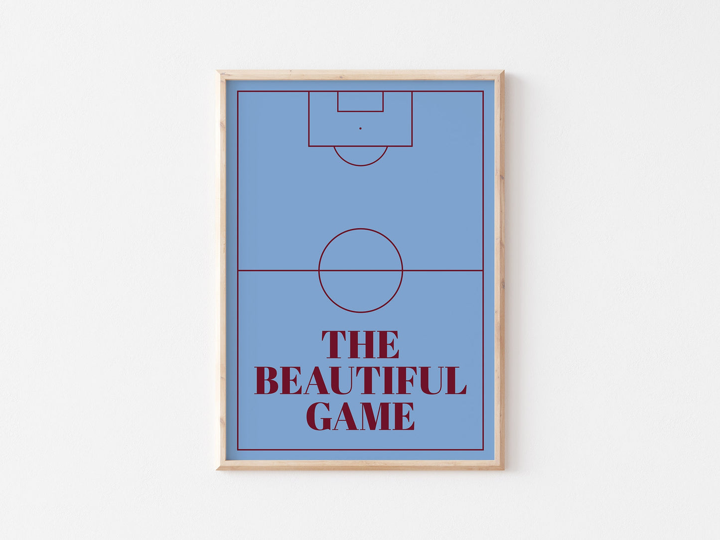 The Beautiful Game A4 Print