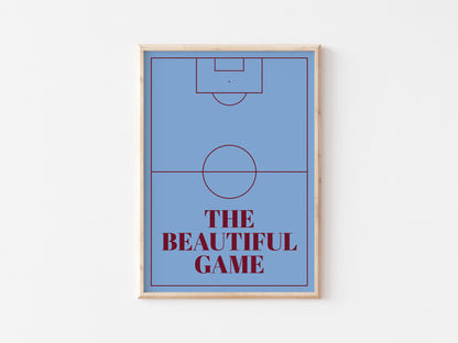 The Beautiful Game A4 Print