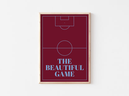 The Beautiful Game A5 Print