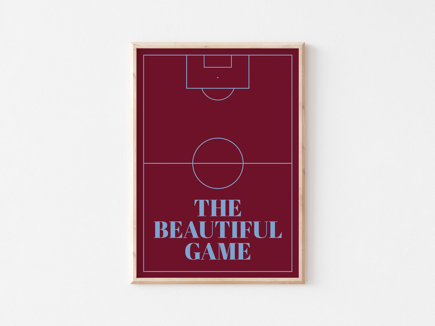 The Beautiful Game A4 Print