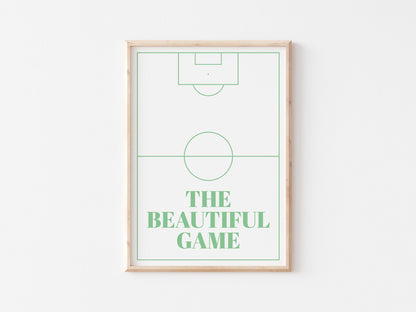 The Beautiful Game A4 Print