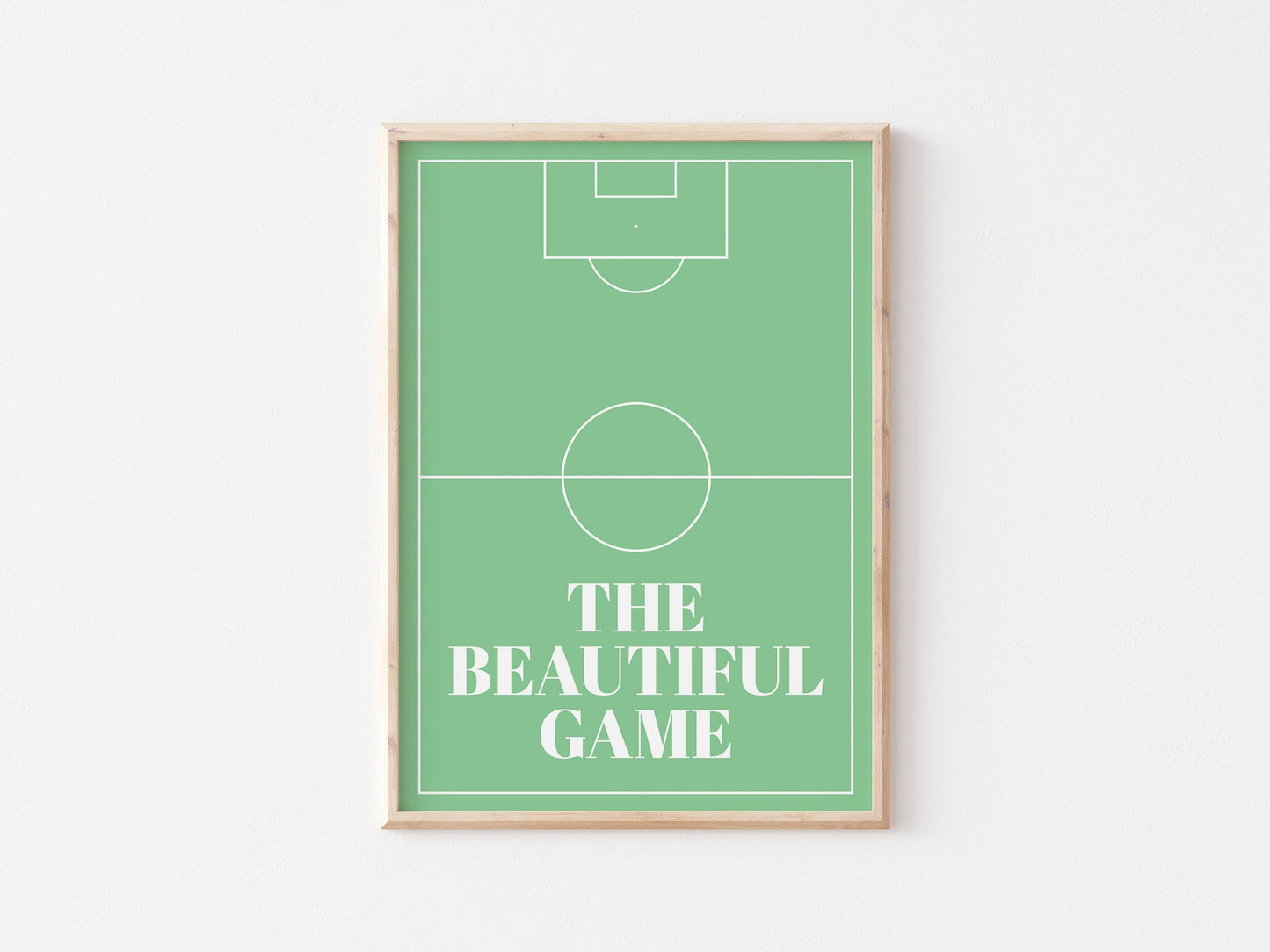 The Beautiful Game A4 Print