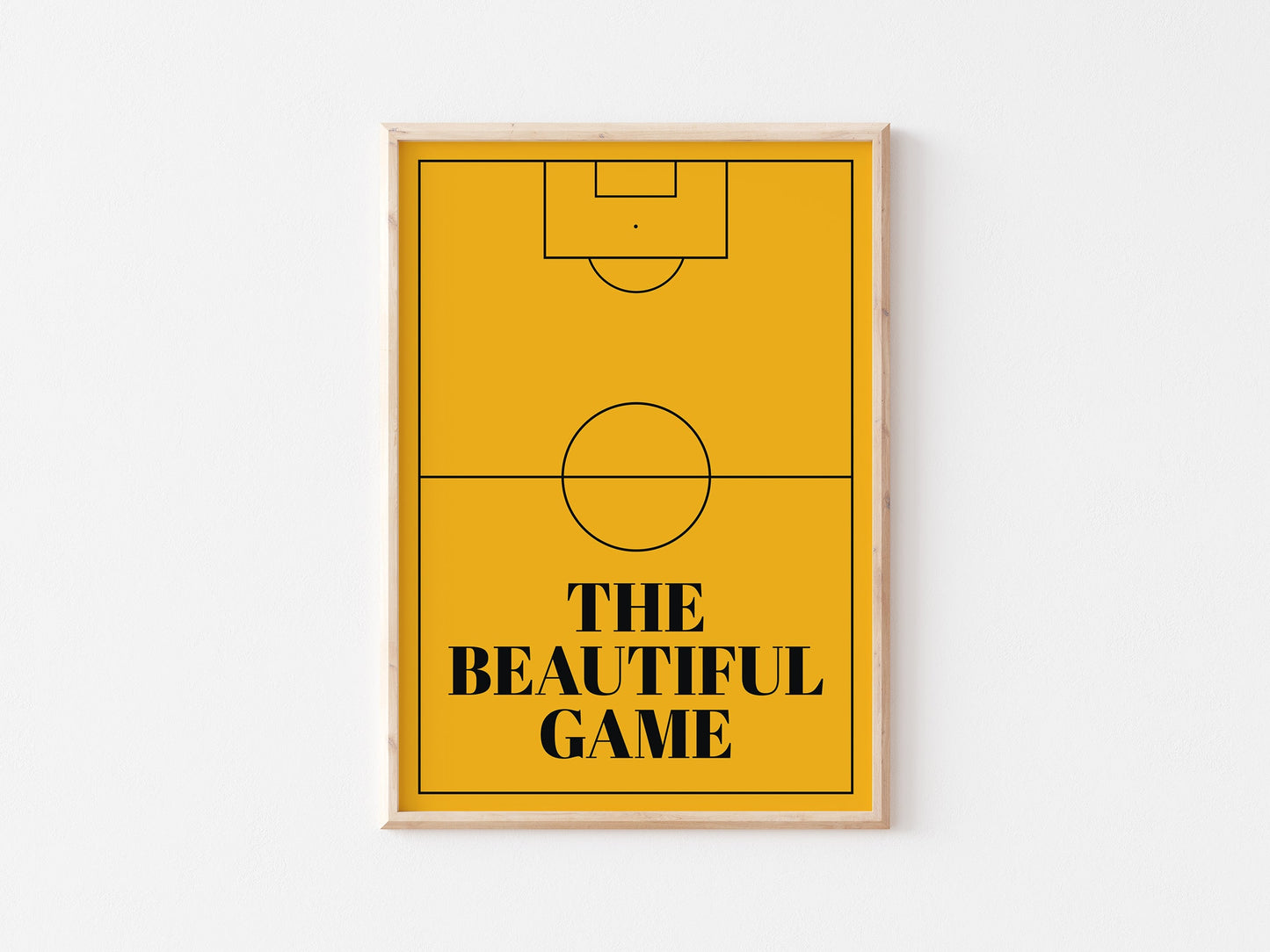 The Beautiful Game A4 Print