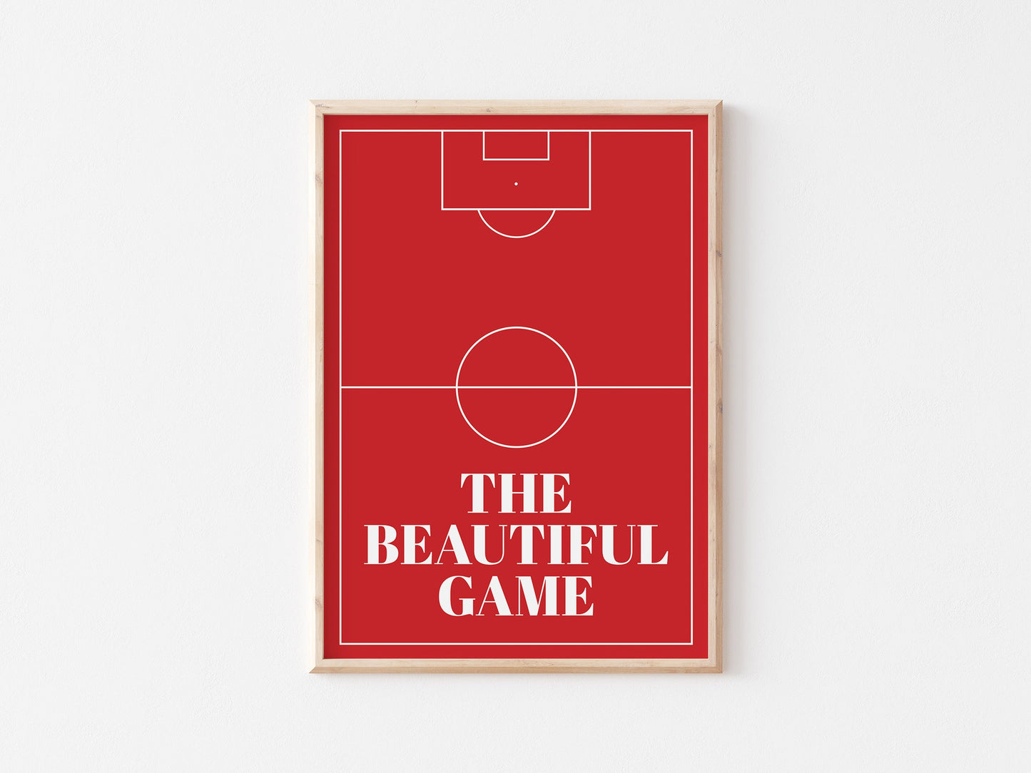 The Beautiful Game A4 Print