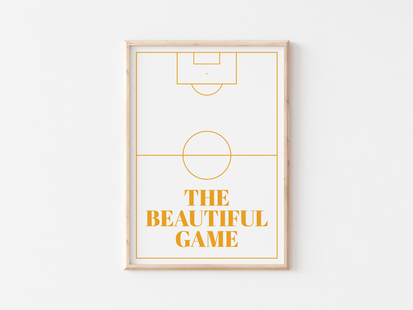 The Beautiful Game A4 Print