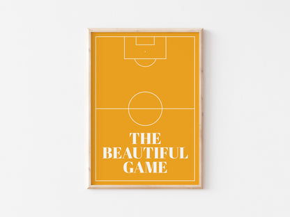 The Beautiful Game A4 Print