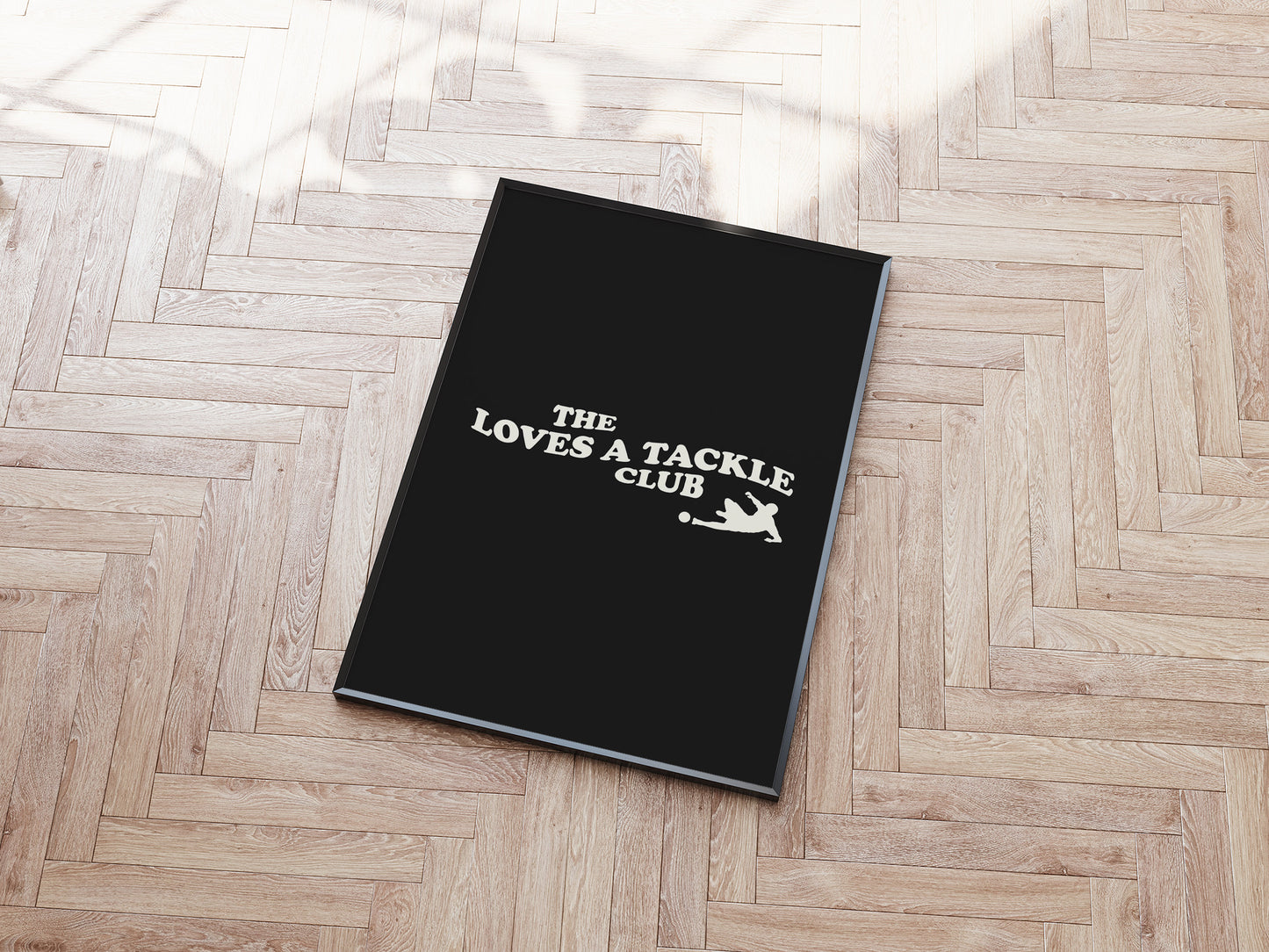 The Loves A Tackle Club A5 Print