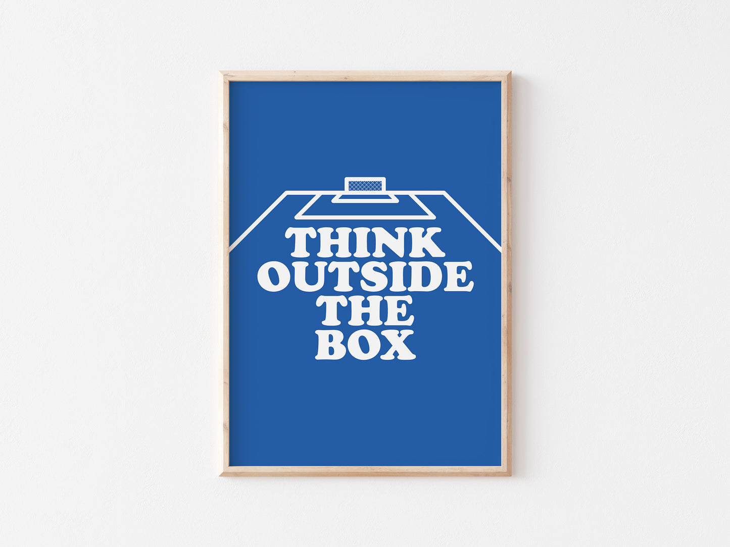 Think Outside The Box Wall A5 Print