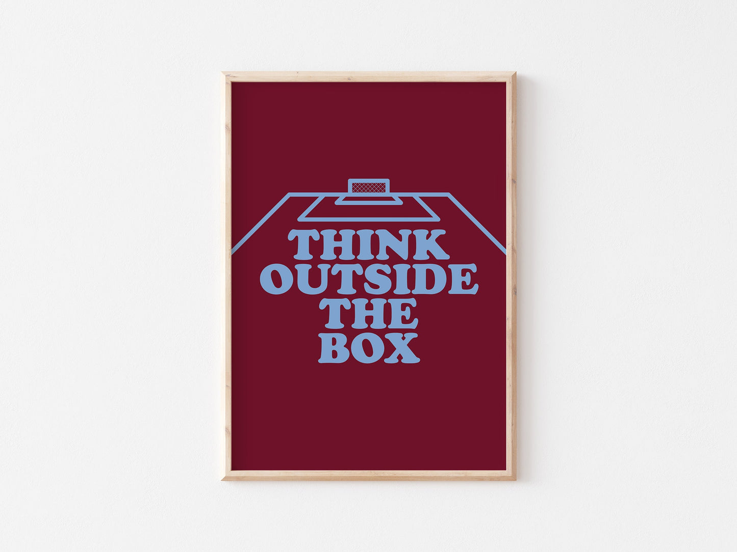 Think Outside The Box Wall A4 Print