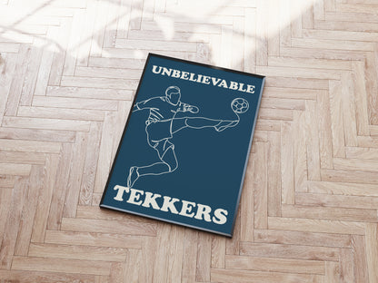 Unbelievable Tekkers A5 Print