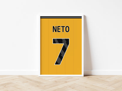 Wolverhampton Custom Shirt A5 Print