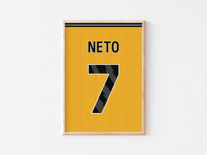 Wolverhampton Custom Shirt A5 Print